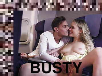 Busty Big Ass Girl Anal Playing In Plane (2K) - reality hardcore