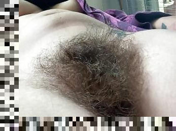 10 minutes of hairy pussy in your face