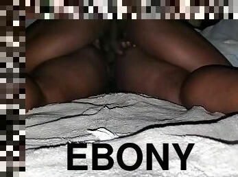 Waking ebony up with some bbc