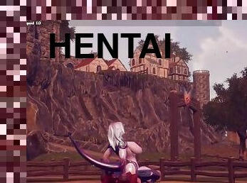 anime, hentai, cowgirl