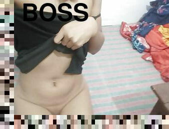 Cute Hot Teen Seducing Her Boss Ab Tuh Koi Meri Chudai Karo