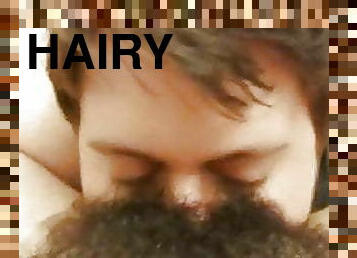 hairy bush licking 