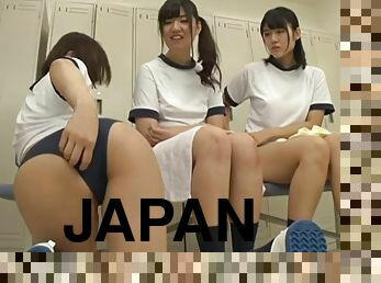 giapponesi, palestra, uniformi