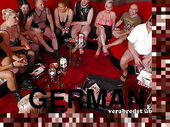 real german swinger party with young couple