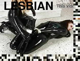 lesbian-lesbian, latex