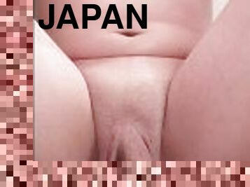 asia, kencing, amatir, jepang, seorang-diri, dicukur, penis