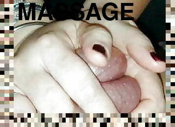 testicle massage