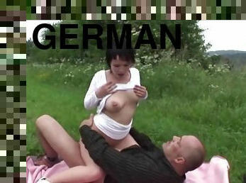 German Amateur Outdoor Fuck