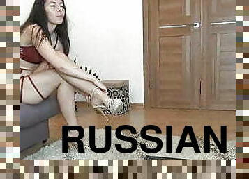 pantat, vagina-pussy, rusia, dewasa, webcam, cantik, sepatu-bot