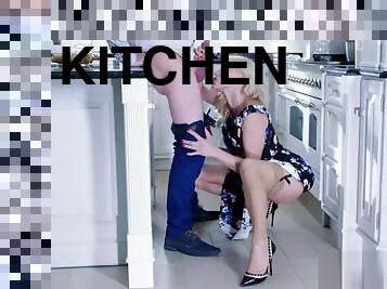Privatecom - Brittany Bardot, anal in the kitchen