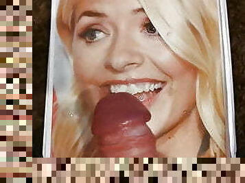 Holly Willoughby cum tribute 129