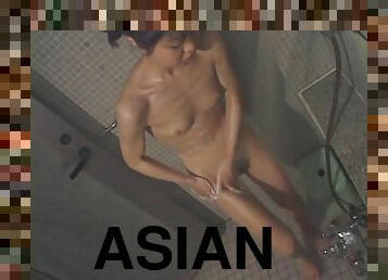 asia, mandi, mastubasi, amatir, remaja, jepang, kamera, pengintipan, mandi-shower, remaja-asia