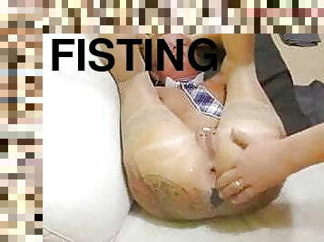 fisting, chatte-pussy, anal, granny, milf, maman, bdsm, européenne, euro, américaine