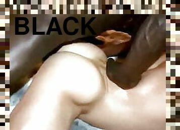 White jock gets black cocks