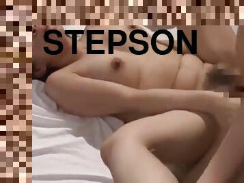 tempted by Stepson&#039_s Massive Cock