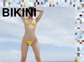 Kawasaki Aya Yellow Bikini