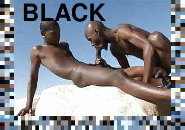 en-plein-air, anal, fellation, gay, black, couple