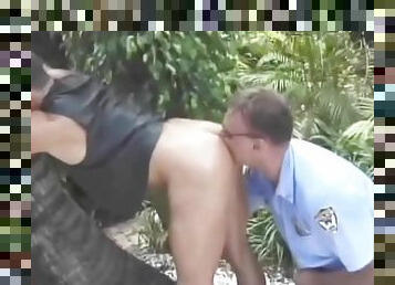 Gay Cop Smoker fucks a hot man