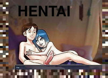 masturbacija, djevojka, hentai, got