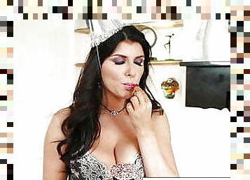 Romi Rain celebrates her birthday with a wet dreams