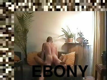 My Ebony GF Gets My Load