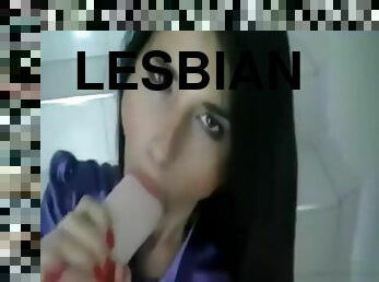 menghisap-zakar, lesbian, alat-mainan, pornstar, berahi, orang-czech