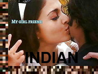 cumshot, indian-jenter, kyssing, spanking