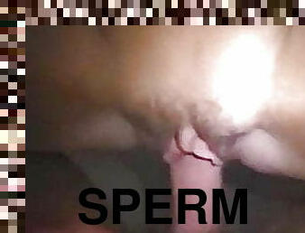 Filling a friend with hot sperm