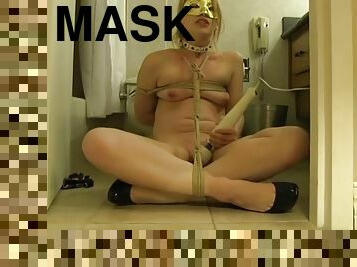 Masked masturbation with Madison Young