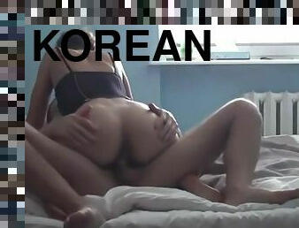 asiatisk, amatør, blowjob, kamera, voyeur, blond, fanget, koreansk, skjult