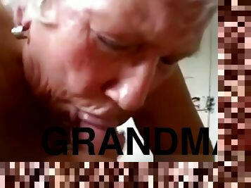 Very nice grandma suck cock