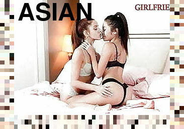 asia, payudara-besar, vagina-pussy, pelajar-perempuan, lesbian-lesbian, remaja, permainan-jari, berambut-merah, berciuman, pemandu-sorak