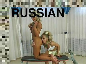 Russian lesbians strapon 2