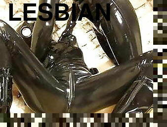 lesbian-lesbian, latex