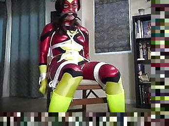 Spiderwoman Cosplay Bondage