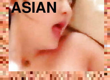 asia, orgasme, vagina-pussy, sudut-pandang, bersetubuh, ketat, berambut-cokelat