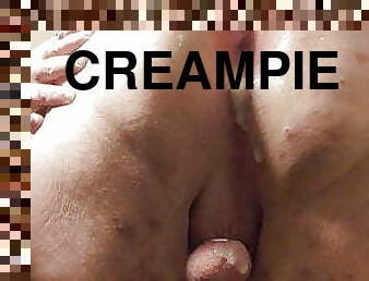 rumpe, feit, anal, eldre, tysk, creampie, bbw, knulling-fucking, dildo, massiv