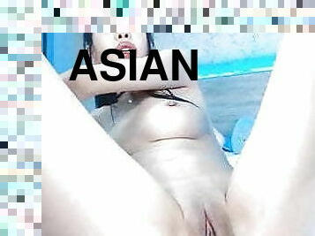 asia, payudara-besar, mastubasi, tua, orgasme, kencing, muncrat, sudut-pandang, 18-tahun, normal