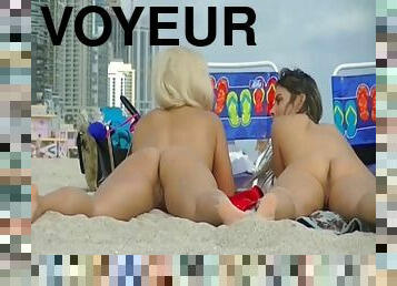 Beach Nudity With Pornstars