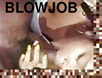payudara-besar, blowjob-seks-dengan-mengisap-penis, bertiga, sudut-pandang, normal, kecil-mungil-tiny