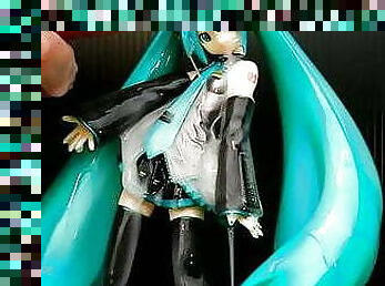 Miku Hatsune 05 figure bukkake(fake)