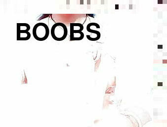 Boobs press