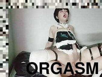 Sissy Boy Has Prostate Orgasm