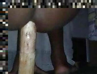 mastubasi, amatir, penis-besar, hitam, webcam