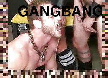 Piss gangbang