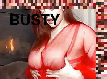 Beautiful Busty Cute UK girl Showing Her Big tits 