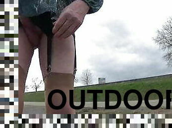 transgender travesti  sounding urethral  road outdoor 76