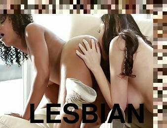 Lesbian Beauties 12 Interracial 01