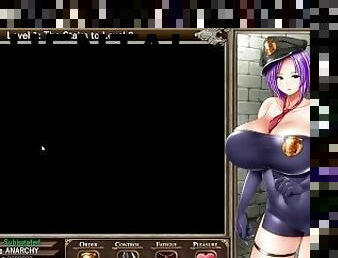 Karryn's Prison [RPG Hentai game] Ep.9 Nerds are equiped with anal beads and pussy dildo now