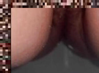 plaukuotas, putytė, mėgėjai, bbw, pov, tualetas, fetišas, solo